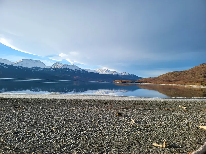 Skilak Lake View From Northwest Shoreline